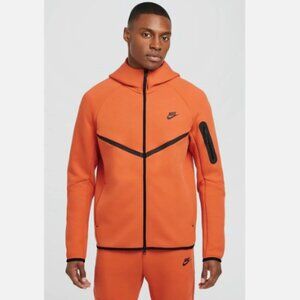 Nike Tech Fleece Windrunner Orange/Black - NWT XL "FAST SHIP"